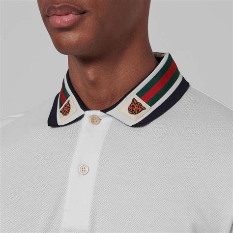 gucci men shirt with tiger on it|gucci tiger collar shirt.